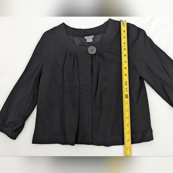 Ann Taylor 100% Silk  Cardigan 3/4 Sleeve Casual Size MP - Picture 10 of 11